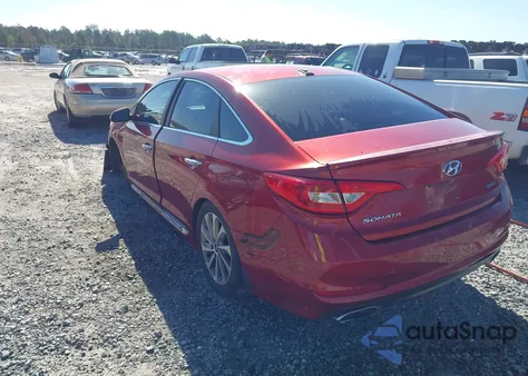 2015 Hyundai Sonata Sport из США, поврежденный, VIN 5NPE34AF0FH198632
